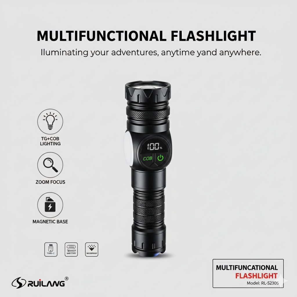 RuiLang RL-S2305 Zoom LED Torch