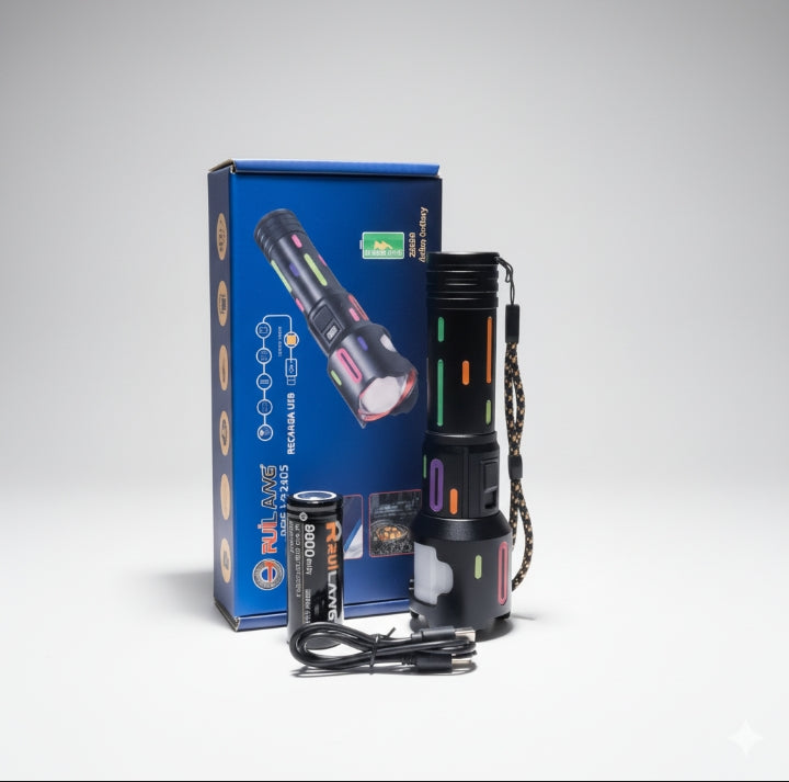 RUILANG RL-2405 High-Power Zoom Flashlight