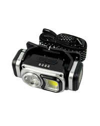 Rechargeable LED Headlamp With 5LED + COB Light | Type-C Charging Outdoor Head Torch