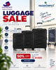 Kamiliant Triprism 3-Piece Luggage Set – Hard Shell Spinner Suitcases (Small, Medium & Large)