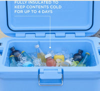 Coleman Pro 45 Quart Cooler Box – 43L Heavy-Duty Camping Ice Chest