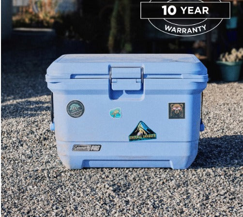 Coleman Pro 45 Quart Cooler Box – 43L Heavy-Duty Camping Ice Chest