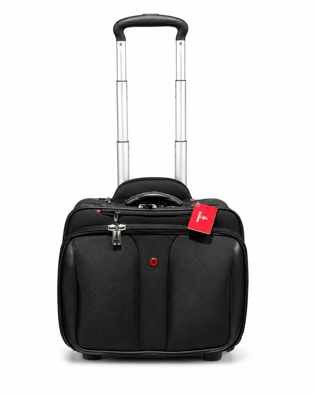 Professional Rolling Laptop Briefcase - 15.6" Executive Travel Bag