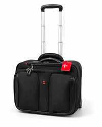 Professional Rolling Laptop Briefcase - 15.6" Executive Travel Bag