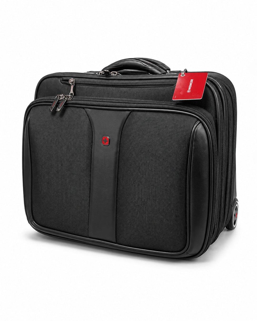 Professional Rolling Laptop Briefcase - 15.6" Executive Travel Bag