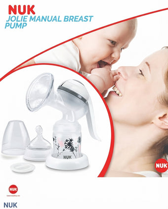 compare product NUK Jolie Manual Breast Pump – Comfortable & Easy to Use