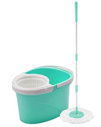 compare product 360° Rotating Spin Mop and Bucket Set – Easy Floor Cleaning System