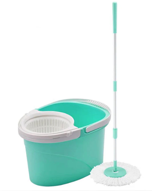 360° Rotating Spin Mop and Bucket Set – Easy Floor Cleaning System