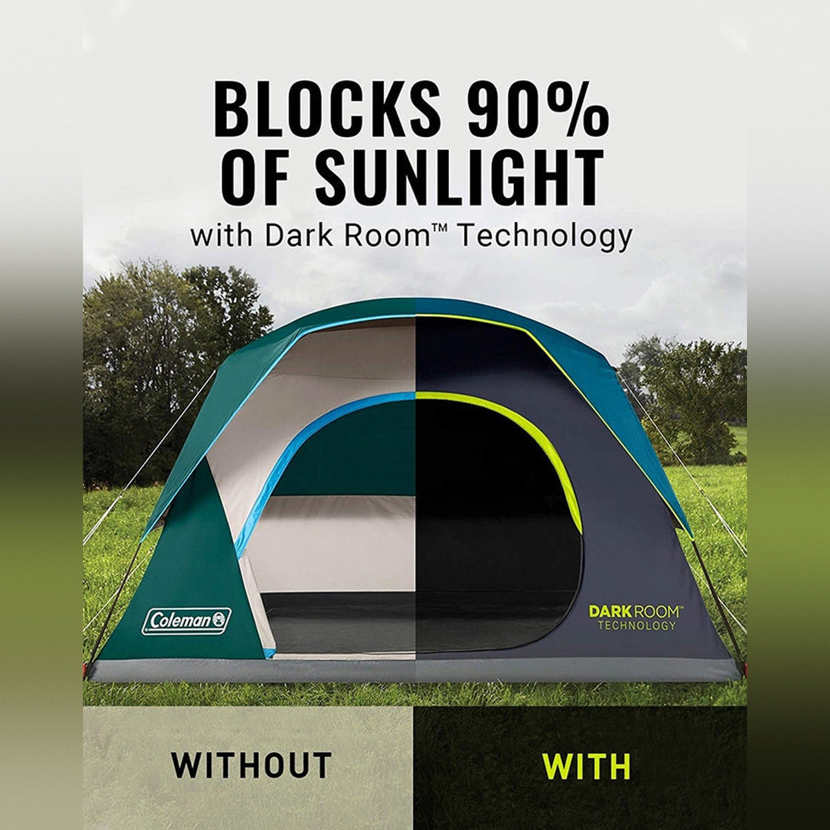 Coleman 8-Person Dark Room  Skydome Camping Tent