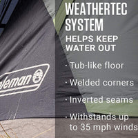 Coleman 8-Person Dark Room  Skydome Camping Tent