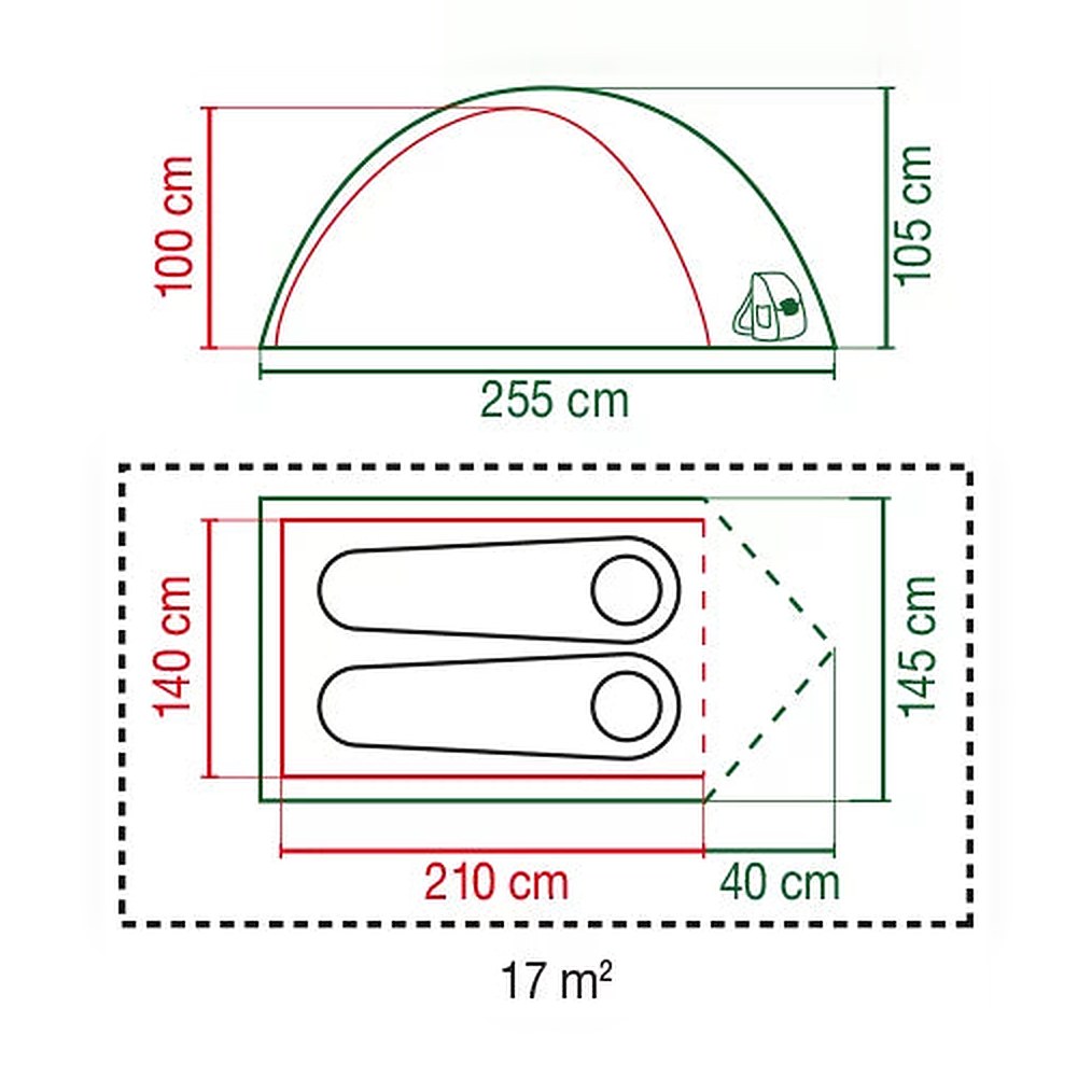Coleman Darwin 2 Person Tent