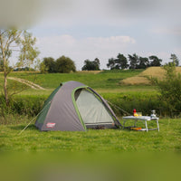 Coleman Darwin 3 Tent, Compact 3 Man Dome Tent, Green/Grey