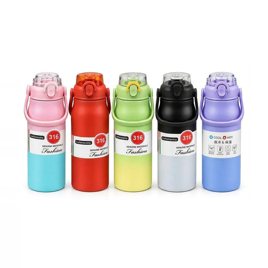 Sports Bottle – 1200ml Insulated Water Bottle with Flip Straw