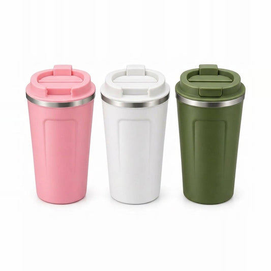 Coffee Mug – 510ml Insulated Travel Tumbler | Spill-Proof Lid