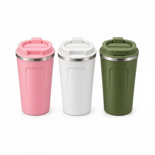 Coffee Mug – 510ml Insulated Travel Tumbler | Spill-Proof Lid
