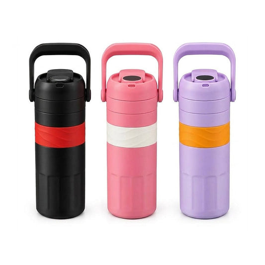LSYL Hot n Cold Thermal Cup – 800ml Insulated Travel Mug with Handle