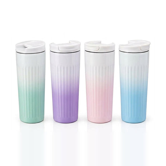 Fashion Coffee Cup – 580ml Ombre Insulated Tumbler