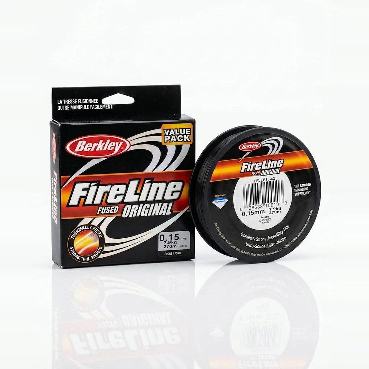 Berkley FireLine Fused Original Superline (0.15mm | 17.4lb / 7.9kg | 270m Value Pack)