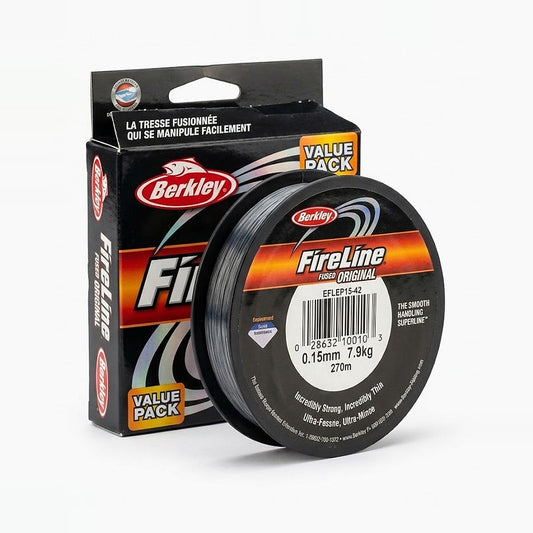 Berkley FireLine Fused Original Fishing Line – 0.12mm, 6.8kg (110m) Smoke