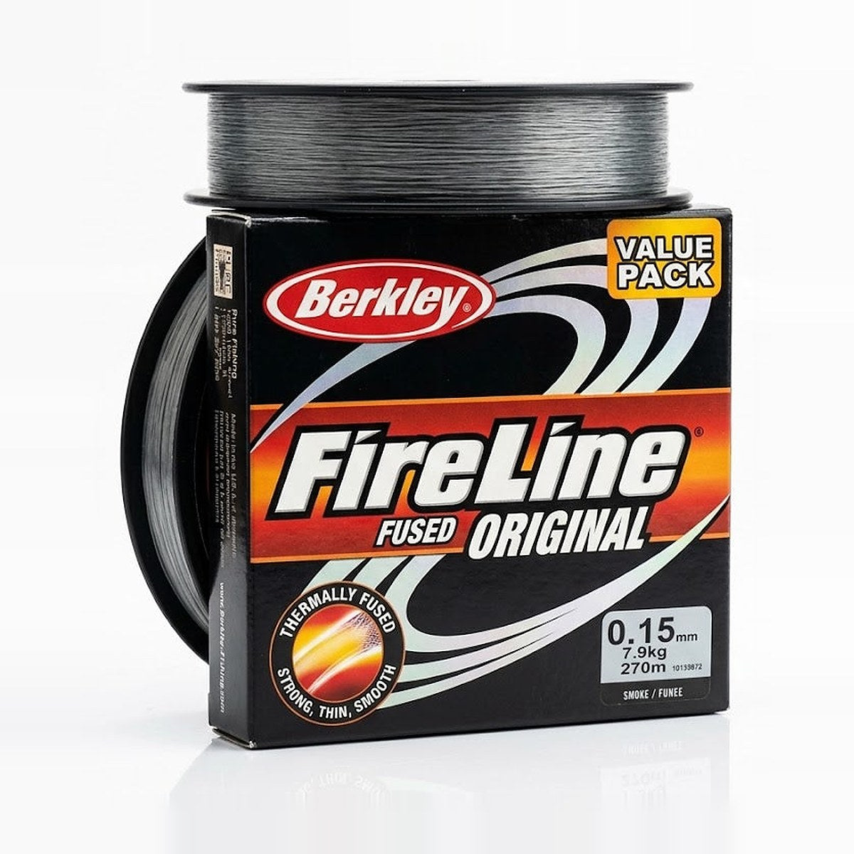 Berkley FireLine Fused Original Fishing Line – 0.12mm, 6.8kg (110m) Smoke