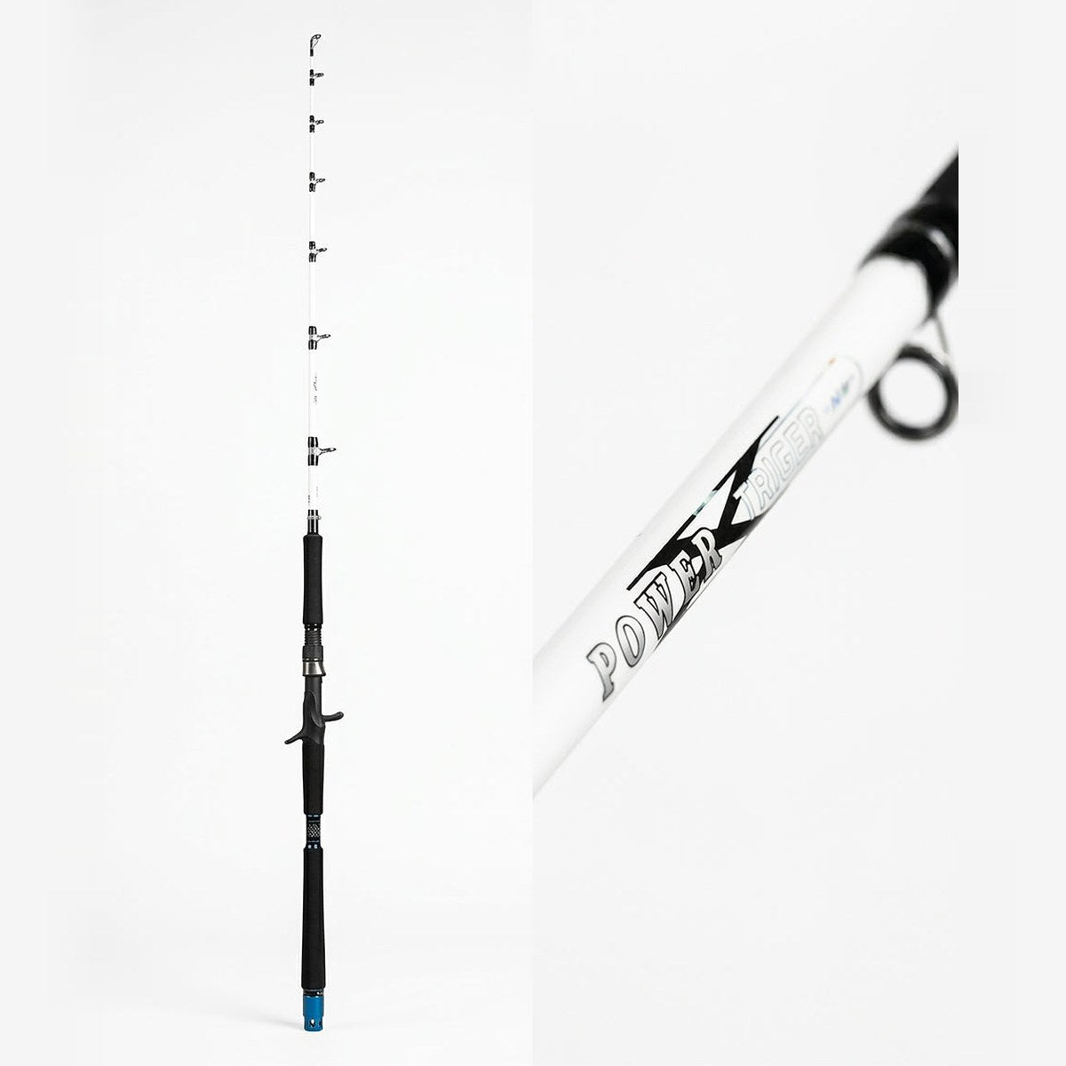 Power Trigger DPJ56B Jigging Rod – 5'6" Heavy Duty Overhead Fishing Rod