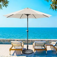 Garden Umbrella 9ft – UV Protected Patio Umbrella | Heavy Concrete Base