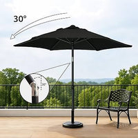 Garden Umbrella 9ft – UV Protected Patio Umbrella | Heavy Concrete Base