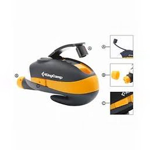 KingCamp KA1307 3-in-1 Hand Crank LED Emergency Light | Car Safety Hammer, Seat Belt Cutter & Camping Torch