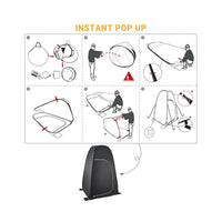 KingCamp Changing Tent Convenience