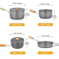KingCamp Camping Cookware set KA2126