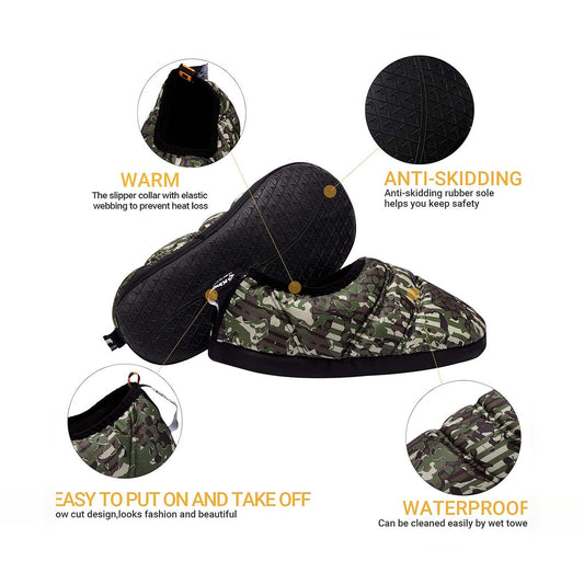 KingCamp Warm Camping Slippers (S, M, L, XL)