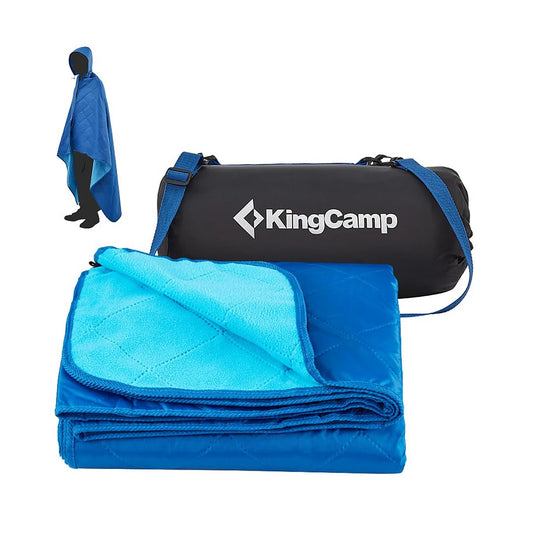 KingCamp - Multi-Purpose Rain Coat & Camp Blanket Blue
