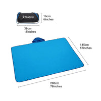 KingCamp - Multi-Purpose Rain Coat & Camp Blanket Blue