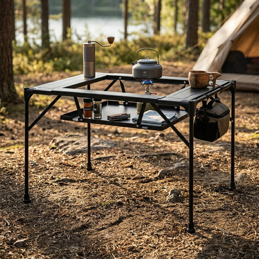 KingCamp Aluminum Alloy BBQ Camping Table KC1911