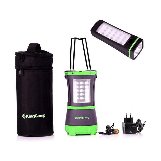 KingCamp KA4921A 70 LED Rechargeable Camping Lantern with Detachable Flashlights