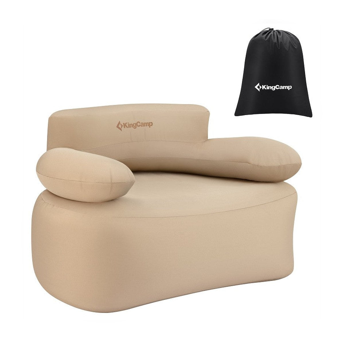 KingCamp INFLATABLE PORTABLE AIR SOFA KC2031- KHAKI