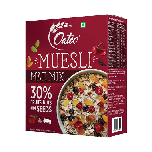 Muesli Tropical Mix 400 gms Ziplock