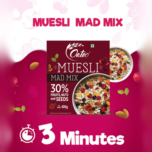 Muesli Tropical Mix 400 gms Ziplock