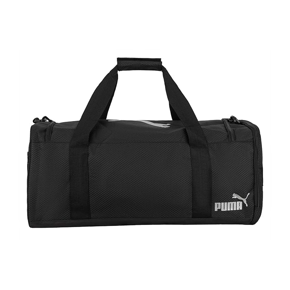 Puma Black Gym Duffle Bag