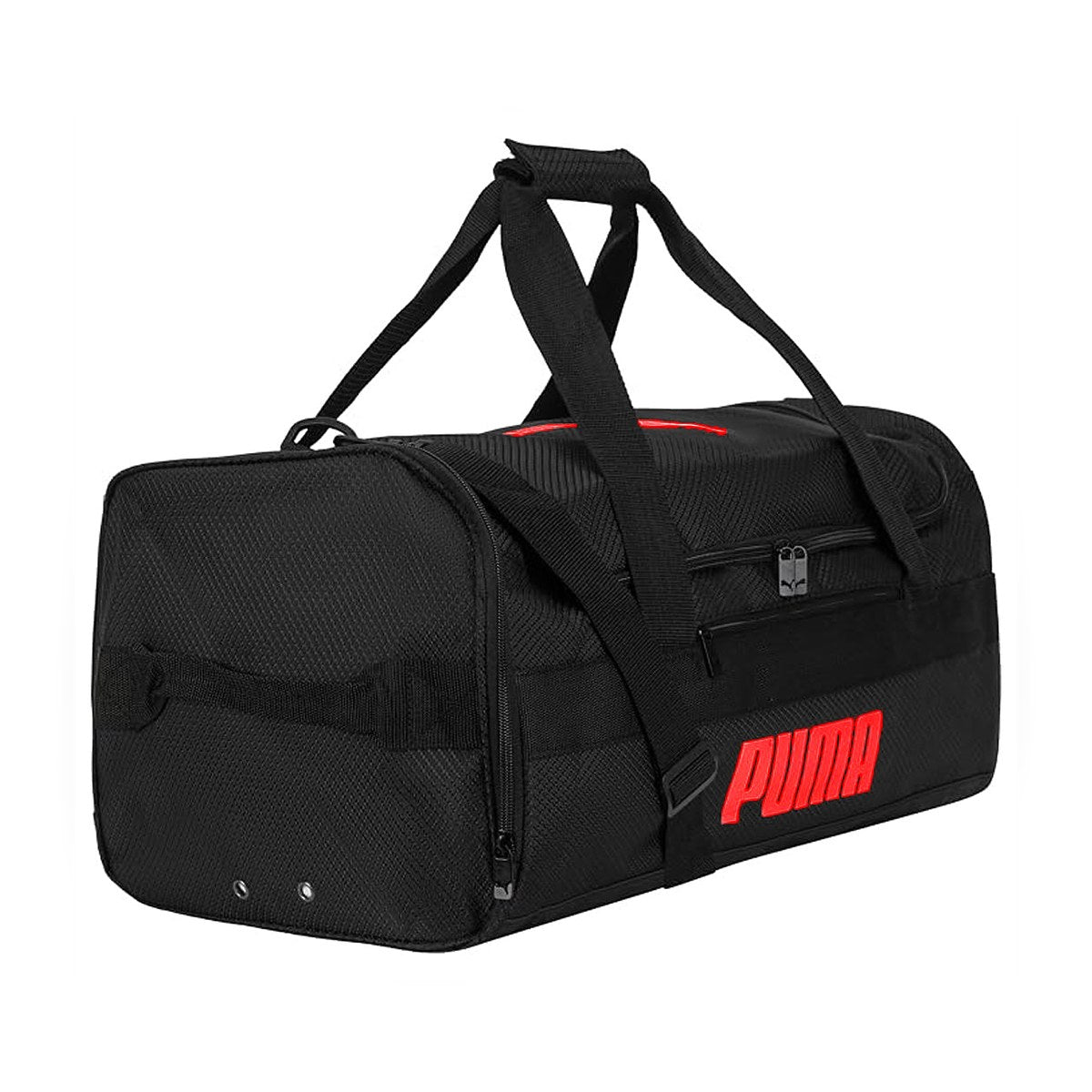 Puma Black Gym Duffle Bag