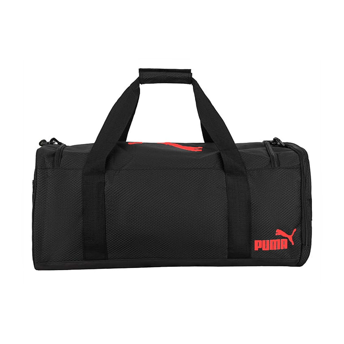 Puma Black Gym Duffle Bag