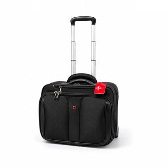 compare product Professional Rolling Laptop Briefcase - 15.6