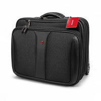 Professional Rolling Laptop Briefcase - 15.6" Executive Travel Bag