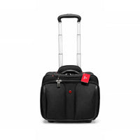 Professional Rolling Laptop Briefcase - 15.6" Executive Travel Bag