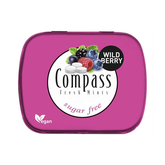 Compass Wild Berry Sugar-Free Fresh Mints