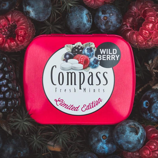 Compass Wild Berry Sugar-Free Fresh Mints