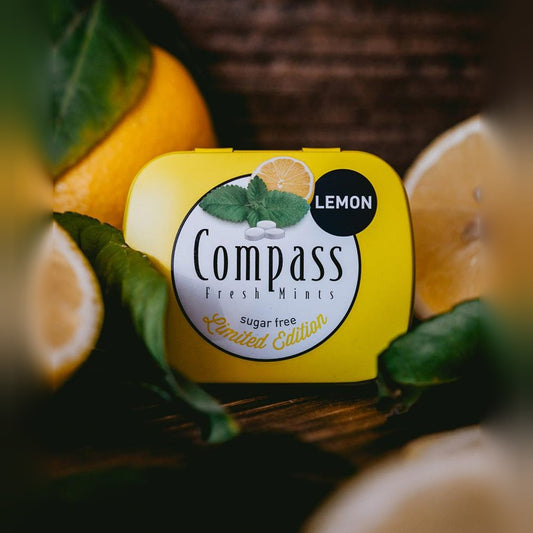 Compass Lemon Sugar-Free Fresh Mints