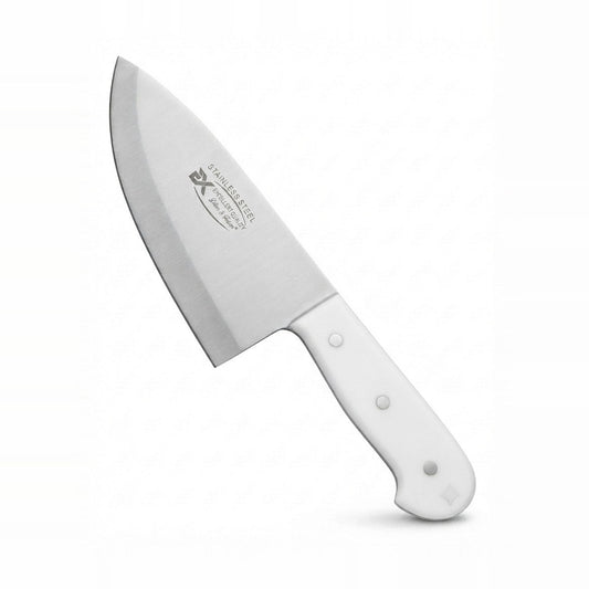 Professional Stainless Steel Utility Knife - White Handle