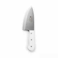 Professional Stainless Steel Utility Knife - White Handle