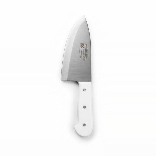 Professional Stainless Steel Utility Knife - White Handle